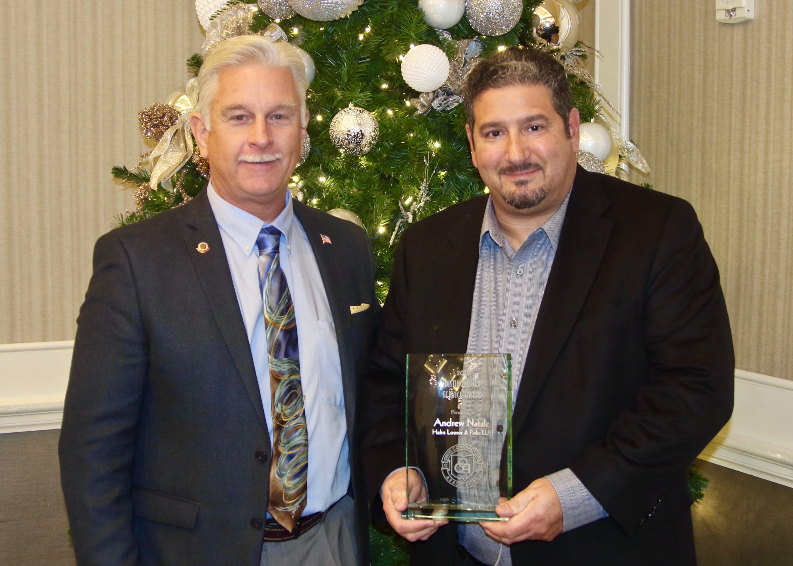 Hahn Loeser’s Andy Natale Honored at Ohio Contractors Association